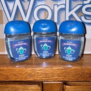 PocketBac Blue Raspberry Freeze Hand Gel Sanitizer Bath & Body Works